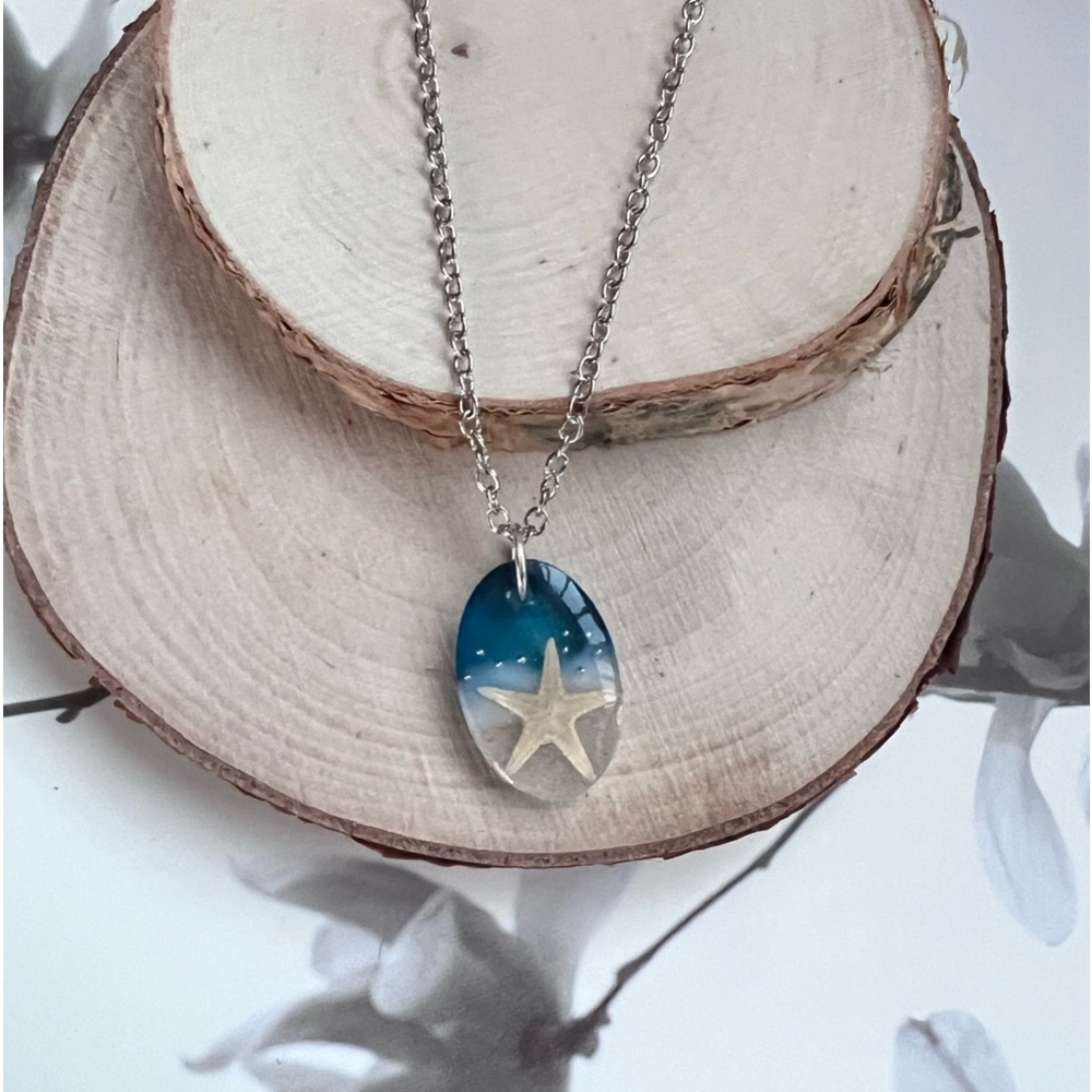 🌊Handmade Ocean Starfish Necklace